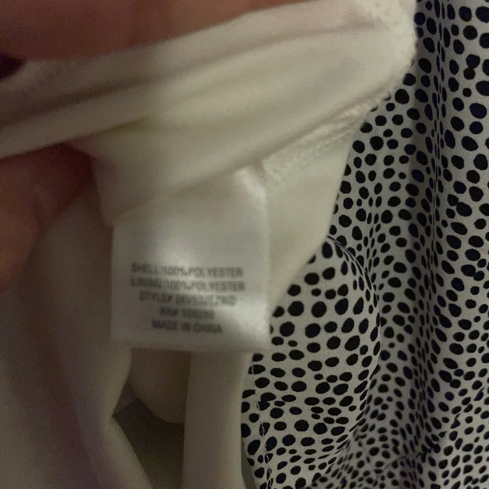 Mon Ami Black and White Spotted dress - Picture 9 of 12